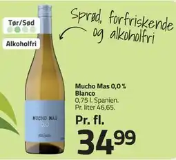 Fleggaard Mucho Mas 0,0 % Blanco tilbud