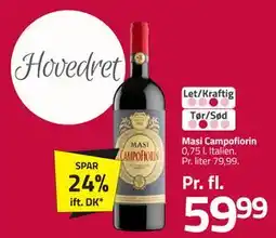 Fleggaard Masi Campofiorin tilbud