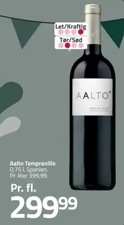 Fleggaard Aalto Tempranillo tilbud