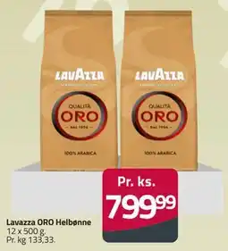 Fleggaard Lavazza ORO Helbønne tilbud
