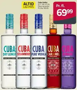 Fleggaard Cuba Vodka tilbud