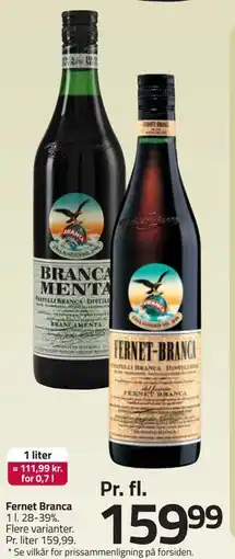 Fleggaard Fernet Branca tilbud