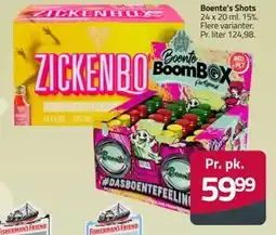 Fleggaard Boente’s Shots tilbud