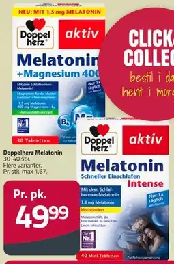 Fleggaard Doppelherz Melatonin tilbud