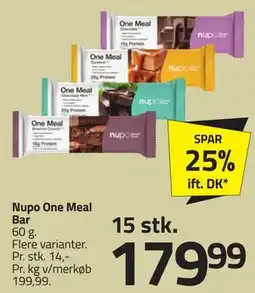 Fleggaard Nupo One Meal Bar tilbud
