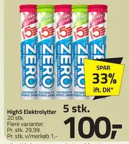 Fleggaard High5 Elektrolytter tilbud