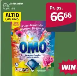 Fleggaard OMO Vaskekapsler tilbud