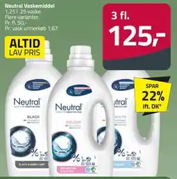 Fleggaard Neutral Vaskemiddel tilbud
