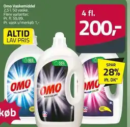 Fleggaard Omo Vaskemiddel tilbud