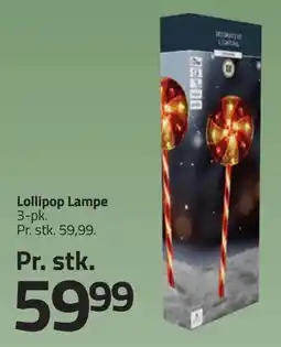Fleggaard Lollipop Lampe tilbud