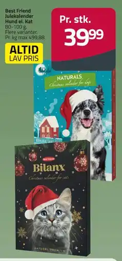 Fleggaard Best Friend Julekalender Hund el. Kat tilbud
