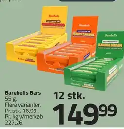 Fleggaard Barebells Bars tilbud