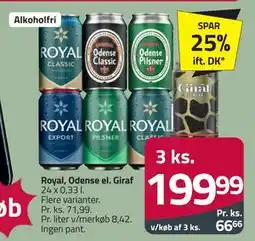 Fleggaard Royal, Odense el. Giraf tilbud
