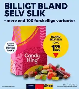 BorderShop BLAND SELV SLIK tilbud