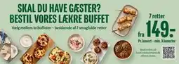 Min Købmand SKAL DU HAVE GÆSTER? BESTIL VORES LÆKRE BUFFET tilbud