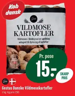 Min Købmand Gestus Danske Vildmosekartofler tilbud
