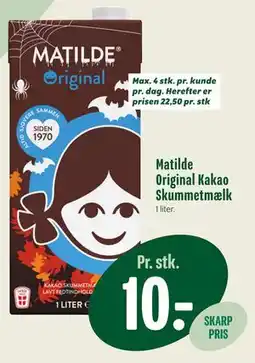 Min Købmand Matilde Original Kakao Skummetmælk tilbud