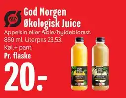 Min Købmand God Morgen Økologisk Juice tilbud