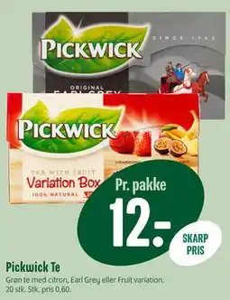 Min Købmand Pickwick Te tilbud