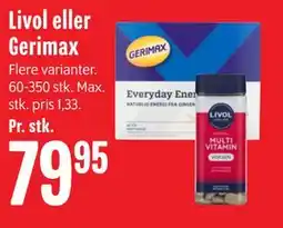 Min Købmand Livol eller Gerimax tilbud
