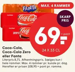 SPAR Coca-Cola, Coca-Cola Zero eller Fanta tilbud