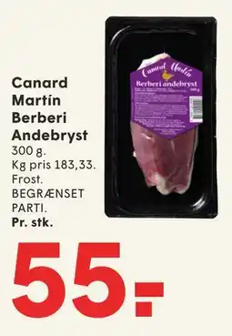 SPAR Canard Martín Berberi Andebryst tilbud