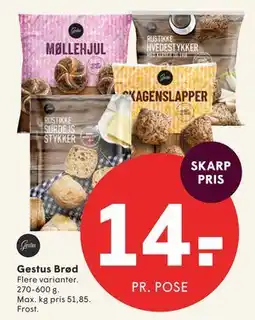 SPAR Gestus Brød tilbud