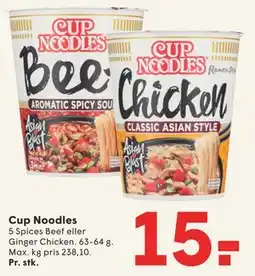 SPAR Cup Noodles tilbud