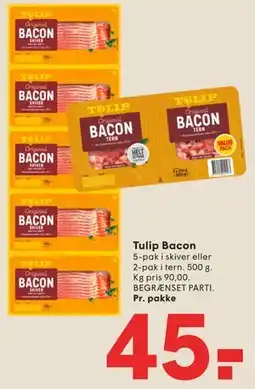 SPAR Tulip Bacon tilbud