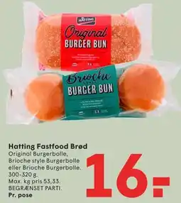 SPAR Hatting Fastfood Brød tilbud
