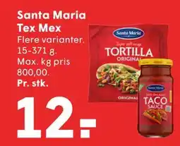 SPAR Santa Maria Tex Mex tilbud