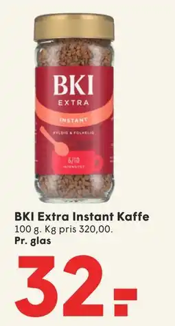 SPAR BKI Extra Instant Kaffe tilbud