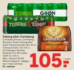 SPAR Tuborg eller Carlsberg tilbud