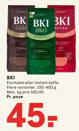 SPAR BKI tilbud