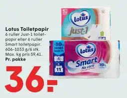 SPAR Lotus Toiletpapir tilbud