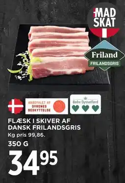 MENY FLÆSK I SKIVER AF DANSK FRILANDSGRIS tilbud