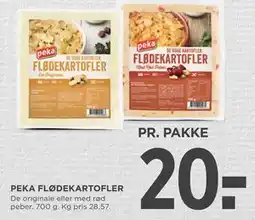 MENY PEKA FLØDEKARTOFLER tilbud