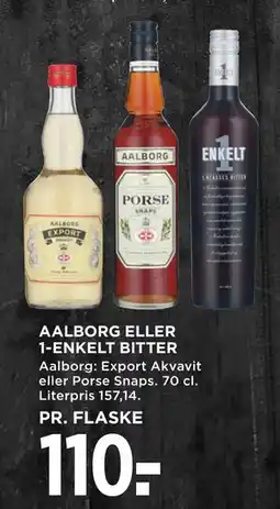 MENY AALBORG ELLER 1-ENKELT BITTER tilbud