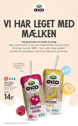 MENY ARLA ØKO MÆLKEDRIK TIL BØRN tilbud