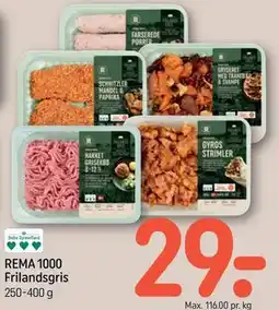REMA 1000 REMA 1000 Frilandsgris tilbud