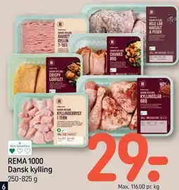 REMA 1000 REMA 1000 Dansk kylling tilbud