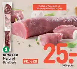REMA 1000 REMA 1000 Mørbrad tilbud
