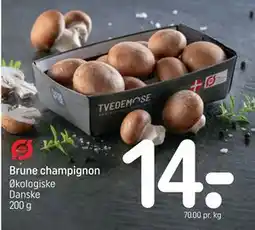 REMA 1000 Brune champignon tilbud