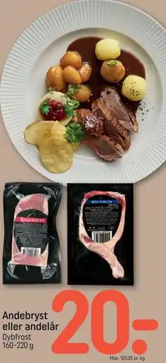 REMA 1000 Andebryst eller andelår tilbud