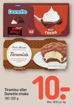 REMA 1000 Tiramisu eller Danette choko tilbud
