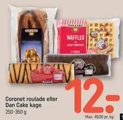 REMA 1000 Coronet roulade eller Dan Cake kage tilbud