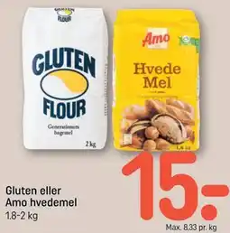 REMA 1000 Gluten eller Amo hvedemel tilbud