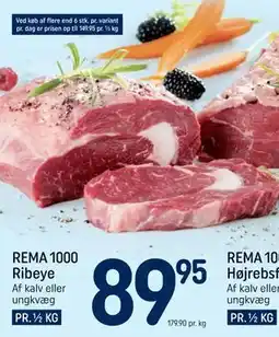 REMA 1000 REMA 1000 Ribeye tilbud