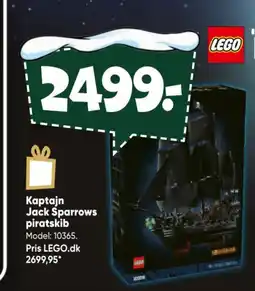 Bilka Kaptajn Jack Sparrows piratskib tilbud