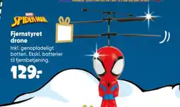 Bilka Marvel spiderman fjernstyret drone tilbud